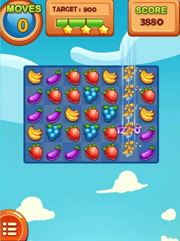 Изображение игры: Fruit Crush - Match 3 puzzle game
