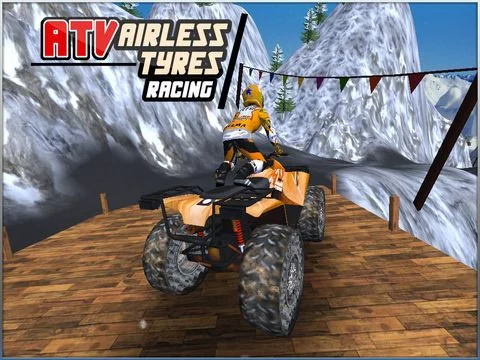 Изображение игры: ATV Airless Tyres Racing