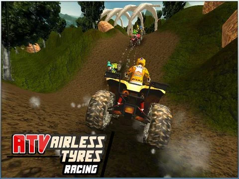 Изображение игры: ATV Airless Tyres Racing