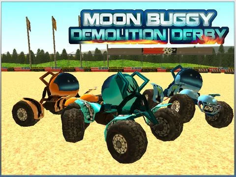 Изображение игры: Moon Buggy Demolition Derby