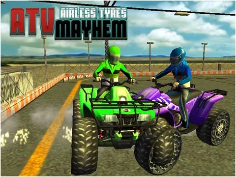 Изображение игры: ATV Airless Tyres Mayhem