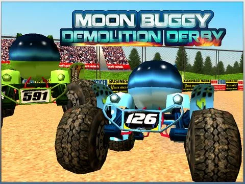 Изображение игры: Moon Buggy Demolition Derby