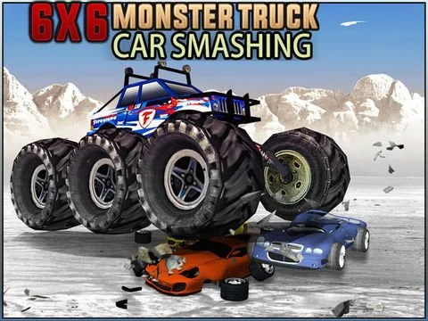 Изображение игры: 6X6 Monster Truck Car Smashing