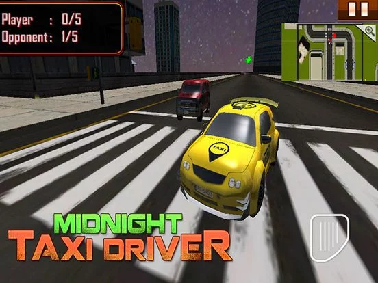Изображение игры: Midnight Taxi Driver
