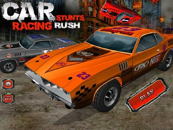 Изображение игры: Car Stunt Racing Rush