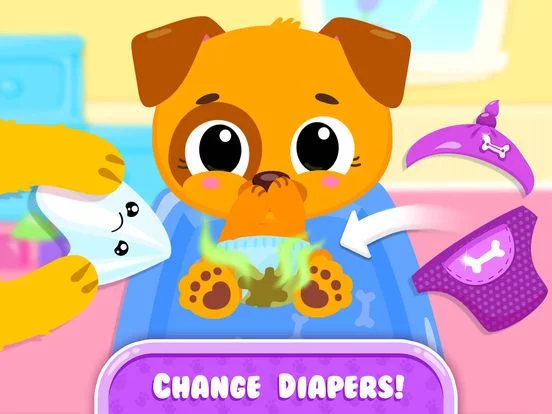 Изображение игры: Cute & Tiny Baby Care