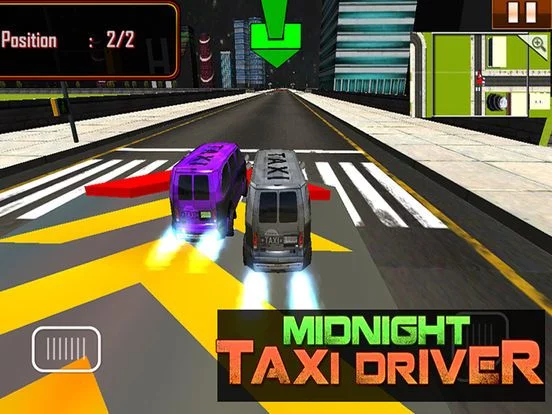 Изображение игры: Midnight Taxi Driver