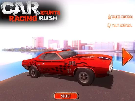 Изображение игры: Car Stunt Racing Rush