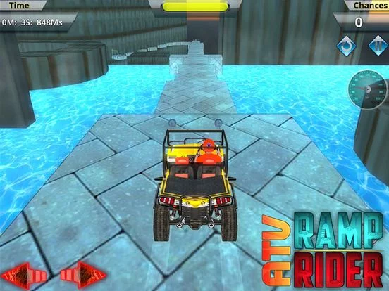 Изображение игры: ATV RAMP RIDER - Monster ATV Stunt Rider For Kids