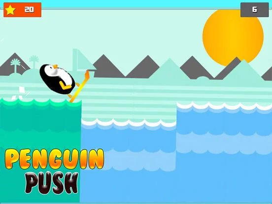 Изображение игры: Pegu Push - Top 3D Penguin Run Racing Game