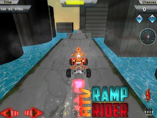 Изображение игры: ATV RAMP RIDER - Monster ATV Stunt Rider For Kids