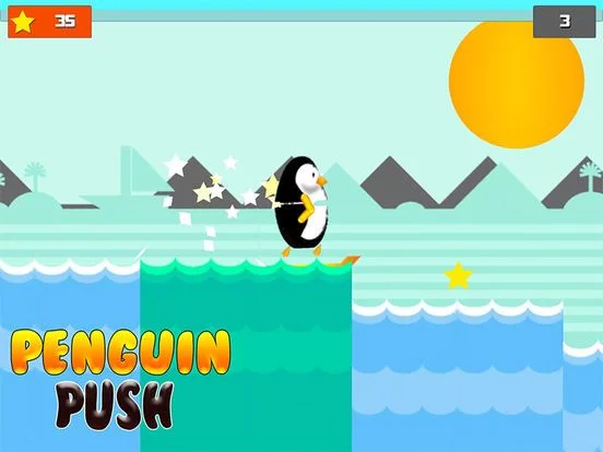 Изображение игры: Pegu Push - Top 3D Penguin Run Racing Game