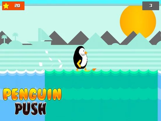 Изображение игры: Pegu Push - Top 3D Penguin Run Racing Game