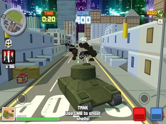 Изображение игры: Shooting Tank Attack Game