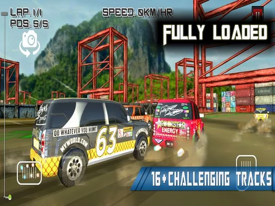 Изображение игры: Fully Loaded ( 3D Racing Games )