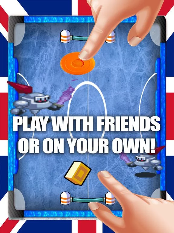 Изображение игры: Air hockey arcade - Avoid the knights