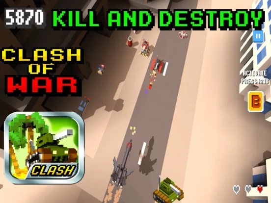 Изображение игры: Clash of war!