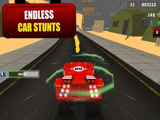 Изображение игры: Endless Car Stunt - Free Car Racing Game