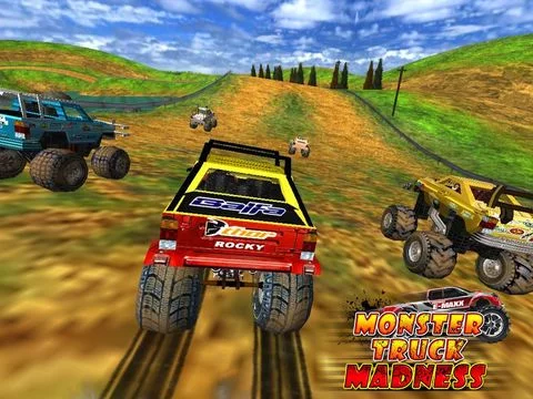 Изображение игры: Monster Truck Madness ( 3D Racing Game )
