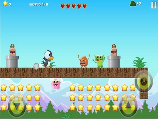 Изображение игры: Super pingu world