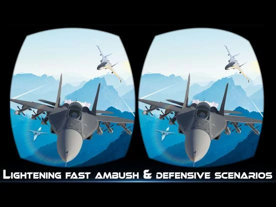 Изображение игры: VR Jet Fighter Combat Flight Simulator - Free Game