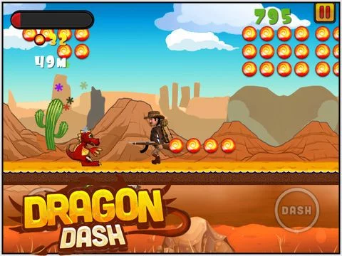 Изображение игры: Dragon Dash ( Action Game)