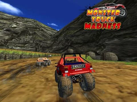 Изображение игры: Monster Truck Madness ( 3D Racing Game )