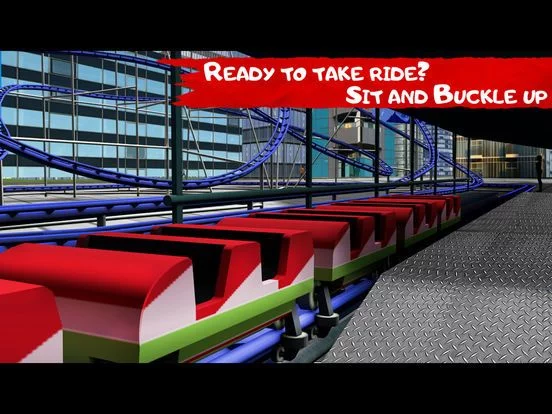Изображение игры: VR City Roller Coaster Free