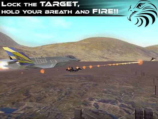 Изображение игры: Jet Fighter Dogfight Chase - Hybrid Flight Simulation and Action game 2016