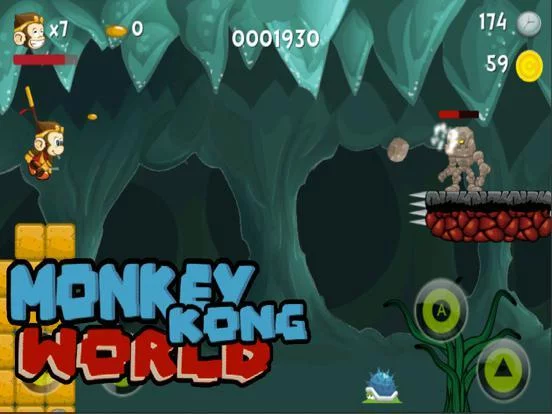 Изображение игры: Monkey Kong world - The legend