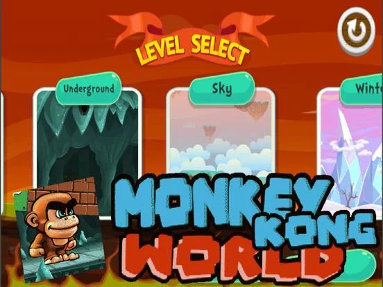 Изображение игры: Monkey Kong world - The legend