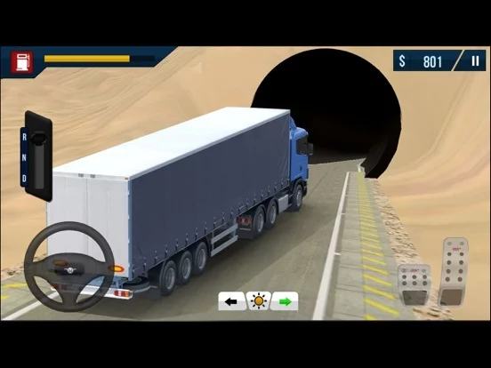 Изображение игры: Arab Cargo Truck Driving Simulator Pro