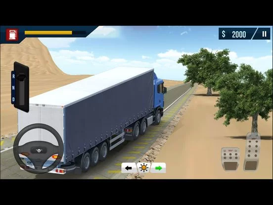 Изображение игры: Arab Cargo Truck Driving Simulator Pro