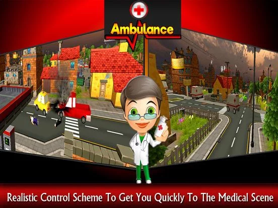 Изображение игры: Ambulance Rescue 911 Simulator