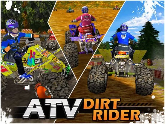 Изображение игры: ATV Dirt Bike Rider