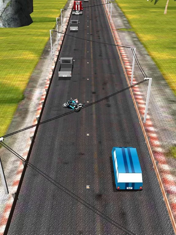 Изображение игры: Moto Furious Traffic Racer