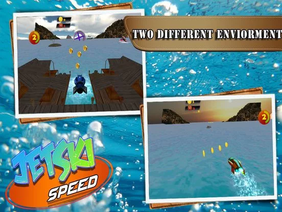 Изображение игры: JET SKI SPEED WATER RACE
