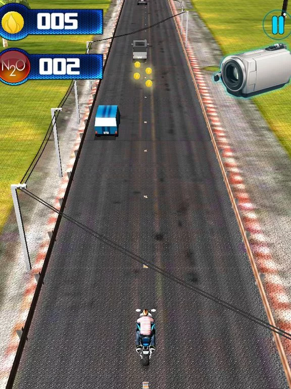 Изображение игры: Moto Furious Traffic Racer