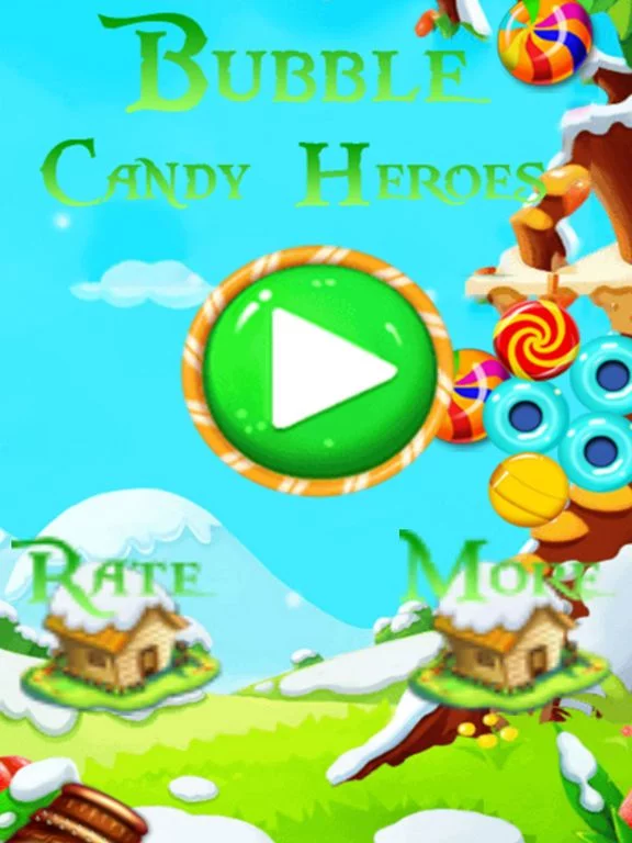 Изображение игры: Bubble Candy Heroes: Bubble Mania