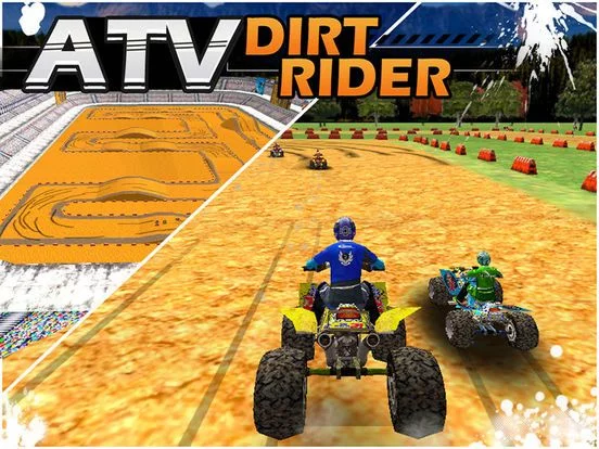 Изображение игры: ATV Dirt Bike Rider