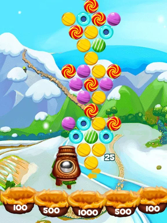Изображение игры: Bubble Candy Heroes: Bubble Mania