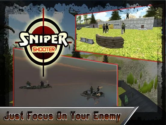Изображение игры: SNIPER ARMY SHOOTER MISSION