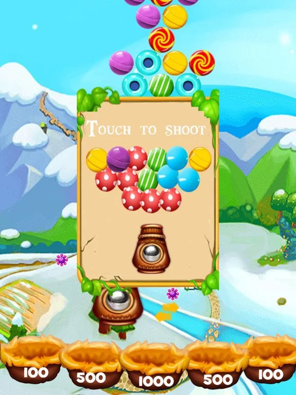 Изображение игры: Bubble Candy Heroes: Bubble Mania