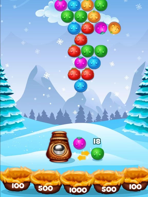 Изображение игры: Bubble Fruit Shooter