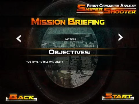 Изображение игры: Front Commando Sniper Shooter