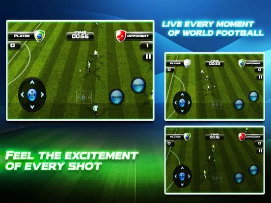Изображение игры: Play REAL FOOTBALL TOURNAMENT 2014