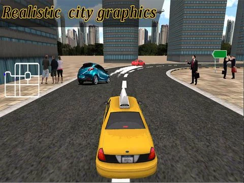 Изображение игры: City Taxi Driver 3D