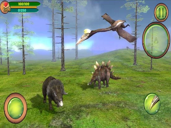 Изображение игры: Pterosaur Flight Simulator 3D