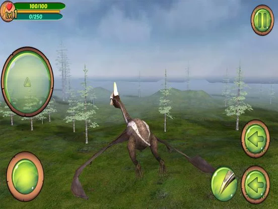 Изображение игры: Pterosaur Flight Simulator 3D