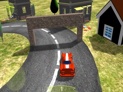 Изображение игры: Endless Race Free - Cycle Car Racing Simulator 3D